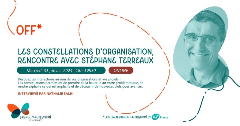 Les constellations d’organisation, rencontre avec Stéphane Terreaux | 31/01/24