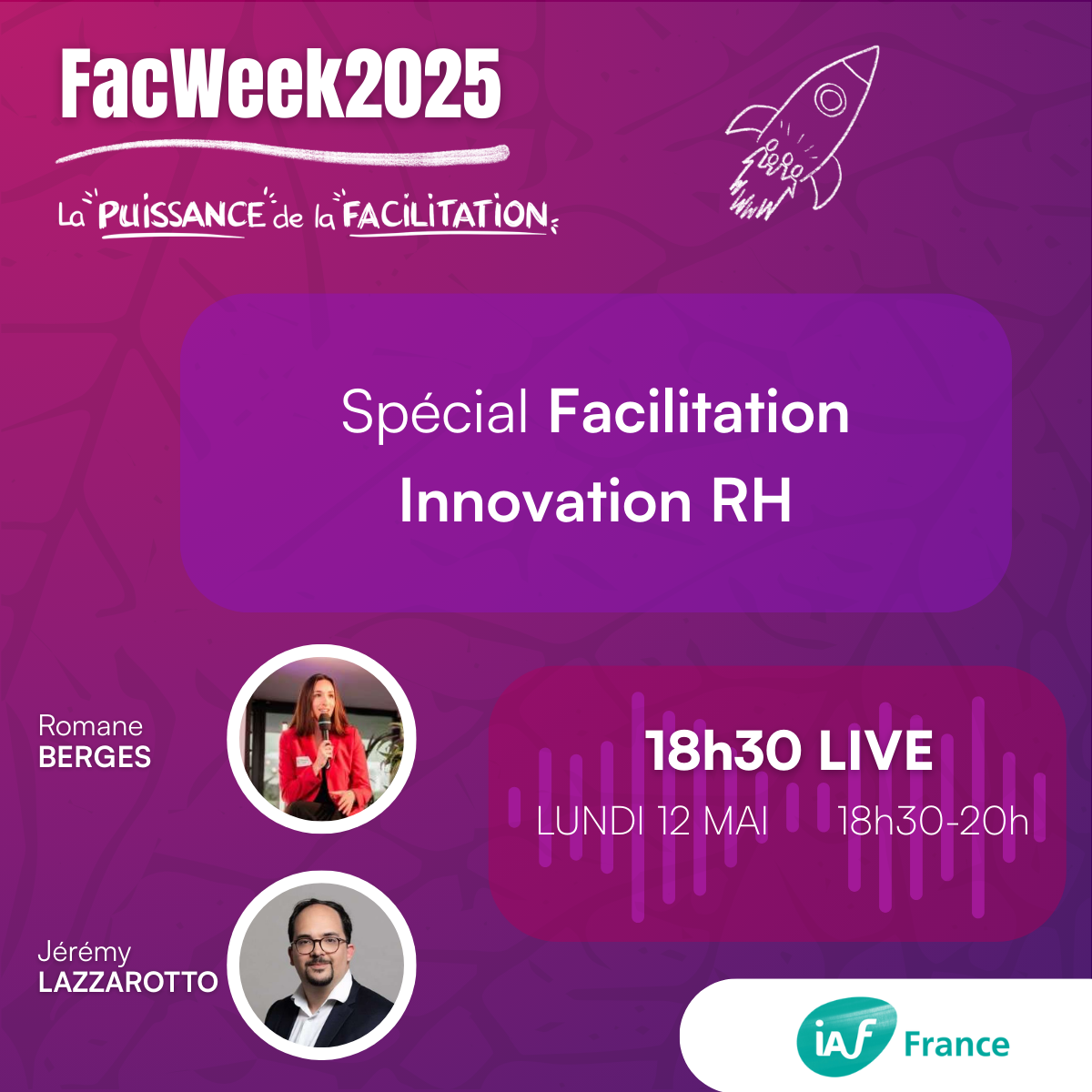 18H30 LIVE Spécial Facilitation et Innovation RH – France Facilitation ...
